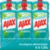 Ajax® Ajax Allesreiniger Eucalyptus 6 X 1.25L - Voordeelverpakking 2 Ajax® Ajax Allesreiniger Eucalyptus 6 X 1.25L - Voordeelverpakking -Schoonmaakproducten Winkel 952x1200